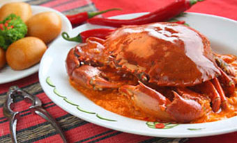 The famous Chilli Crab